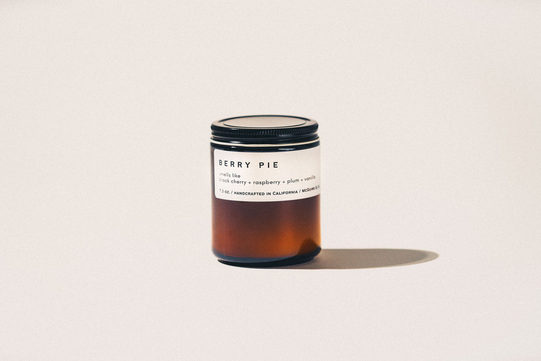 Berry Pie Jar Candle