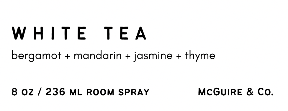 White Tea Room Spray